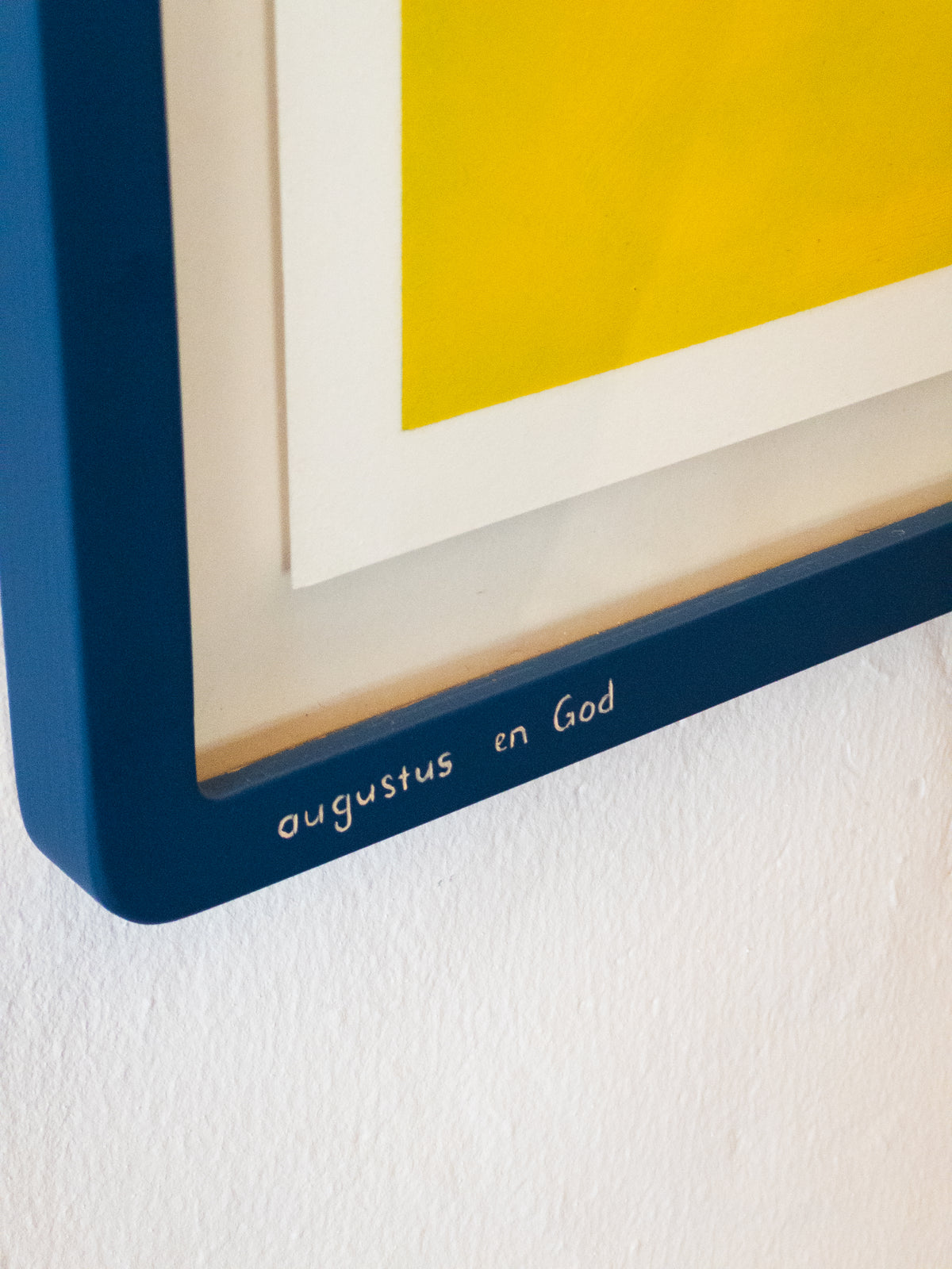"augustus en God" - Oorspronklike Kunswerk